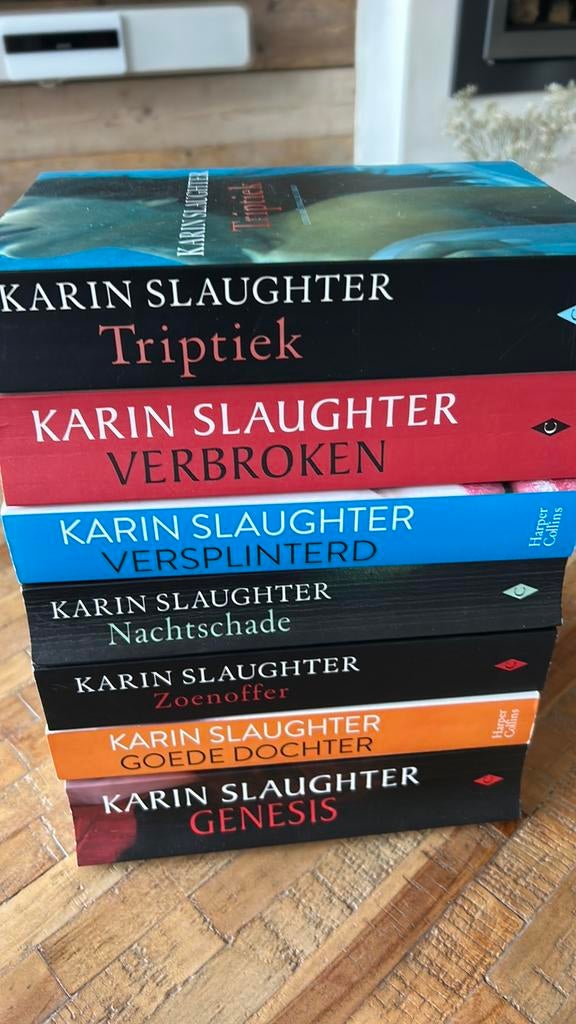 Karin Slaughter 7x, Ophalen, Zo goed als nieuw