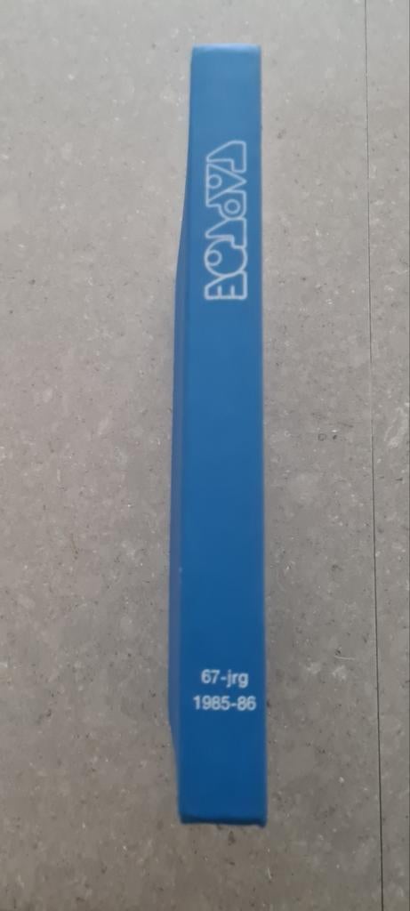 Taptoe ingebonden jaargang 67 (1985-1986), Ophalen of Verzenden, Zo goed als nieuw, Overige typen