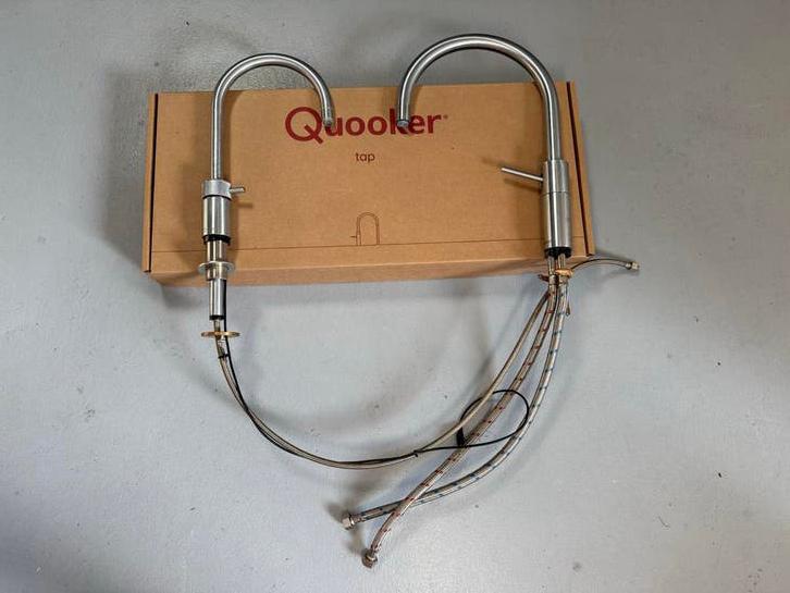 Quooker mengkraan en kokend water kraan rvs, Huis en Inrichting, Zilver, Ophalen of Verzenden, Metaal, Overige merken