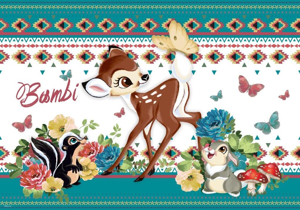Bambi vliesbehang 254x184cm NU 20% KORTING * Muurdeco4kids, Verzenden, Minder dan 10 m², Kinderkamer, babykamer, kinderbehang, Bambi