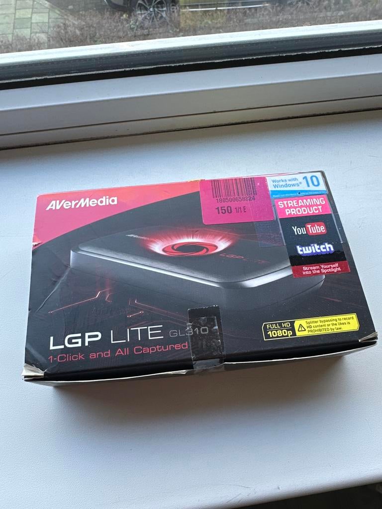 Avermedia LGP Lite Capture Card + HDMI Splitter, Computers en Software, Mailnetonic@gmail.com, Gebruikt, Netonic, Ophalen of Verzenden