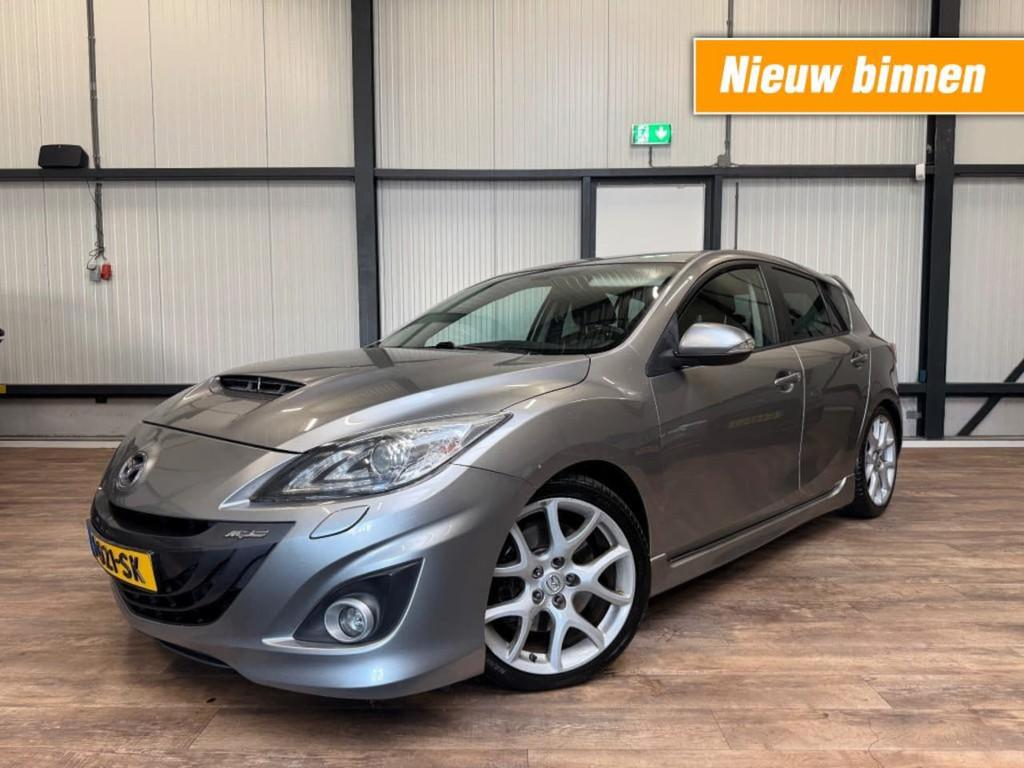 Mazda 3 3 2.3 DiSi Turbo MPS 260PK / LEDER / CRUISE / CLIMA, Auto's, Mazda, Euro 5, Gebruikt, 4 cilinders, Handgeschakeld