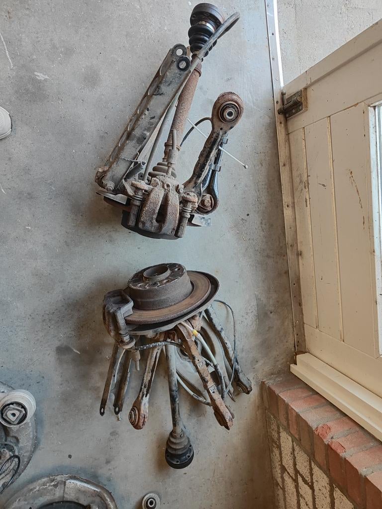 BMW E87 E81 wielophanging naaf schokbreker draagarm, Ophalen of Verzenden, BMW