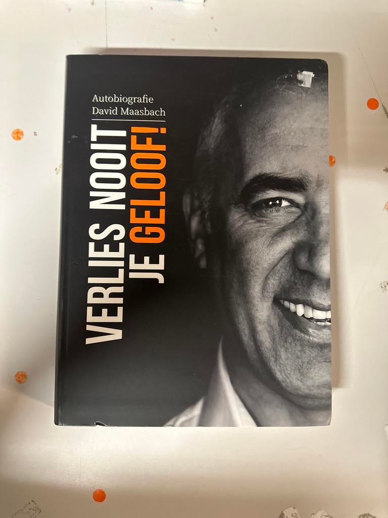 Verlies Nooit Je Geloof! - Autobiografie David Maasbach, Ophalen of Verzenden, Zo goed als nieuw, Religie