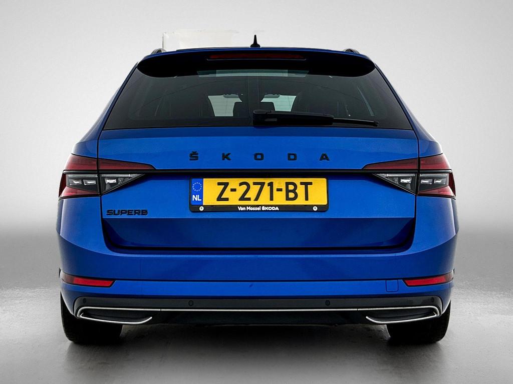 Skoda Superb Combi 1.5 TSI ACT Sportline Business | PANO SCH, Auto's, Skoda, 12 maanden, 1498 cc, 4 cilinders, Alcantara