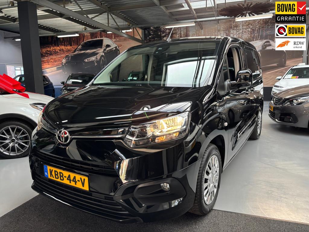 Toyota PROACE CITY VERSO 1.2 Turbo Live, Auto's, Voorwielaandrijving, Stof, Gebruikt, Met garantie (alle)