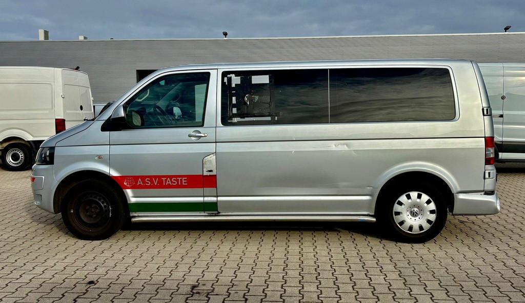 Volkswagen Transporter Kombi 2.0 TDI L2H1 Comfortline 140PK, Euro 5, Stof, Gebruikt, 3150 kg