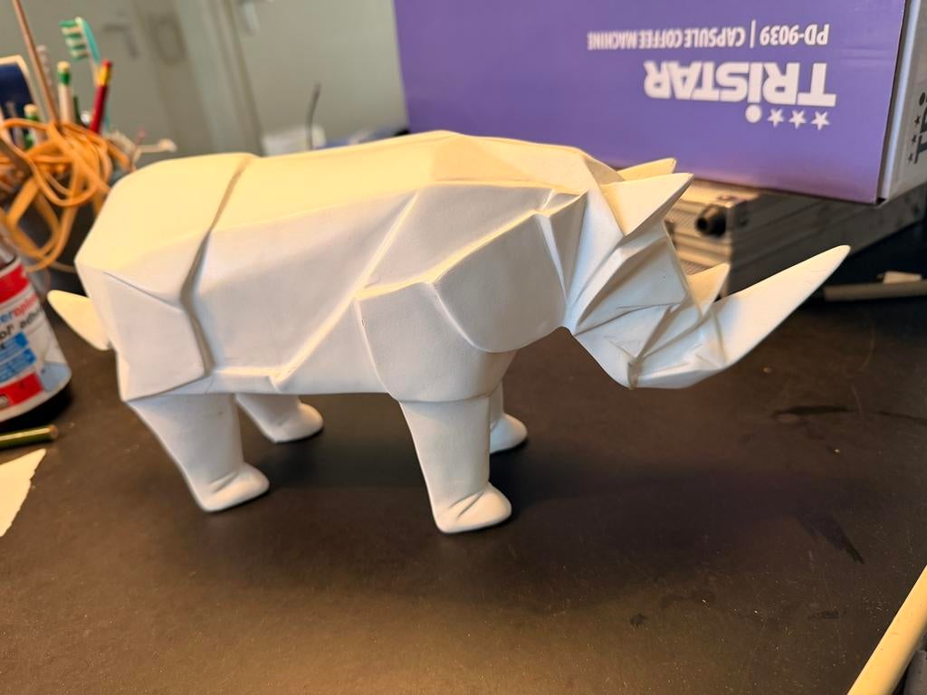 Geometrische neushoorn, Ophalen, Zo goed als nieuw, Dier