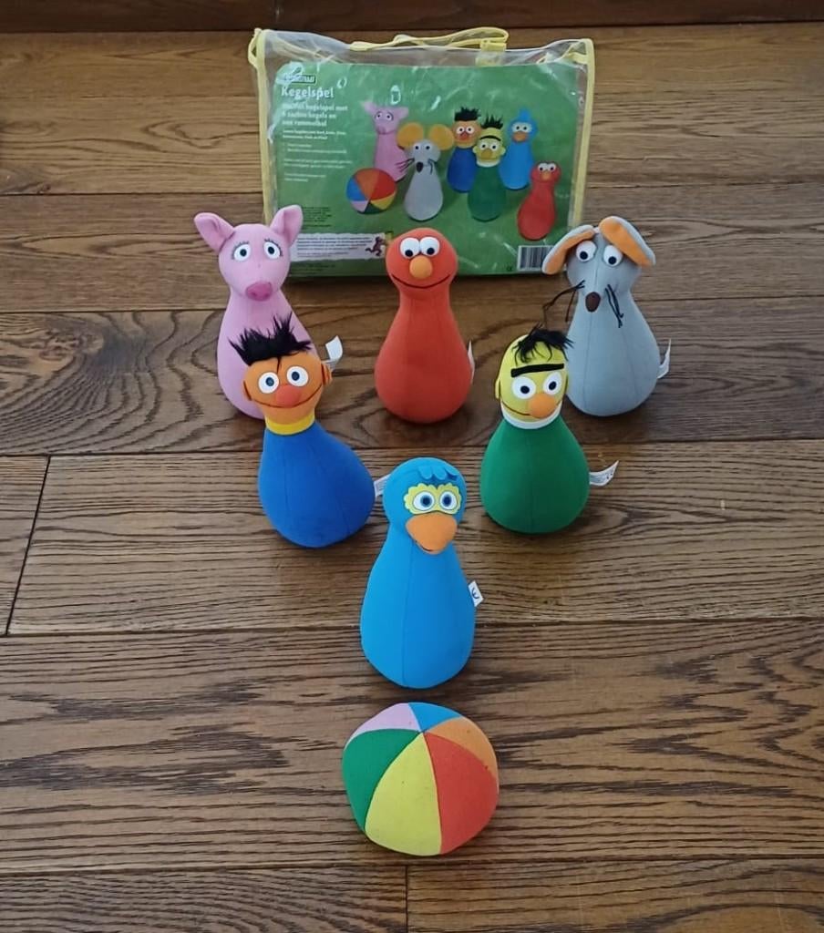 Sesamstraat Kegelspel, Ophalen, Zo goed als nieuw