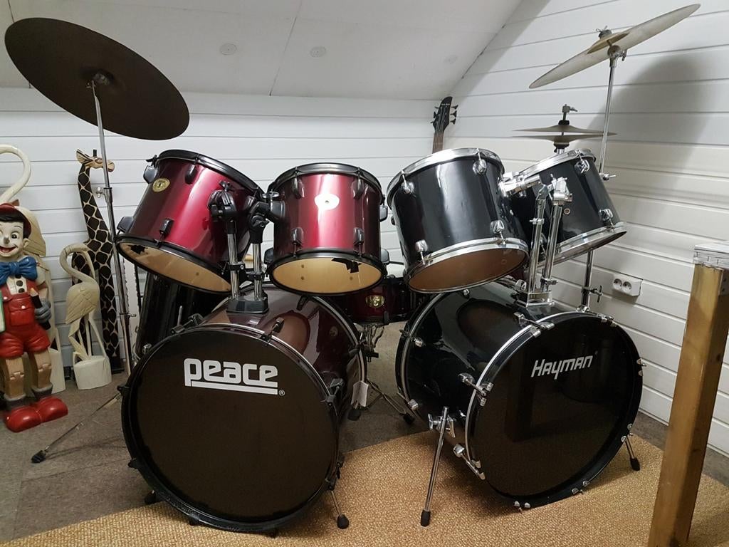 2 x compleet drumstel., Ophalen, Zo goed als nieuw, Overige merken