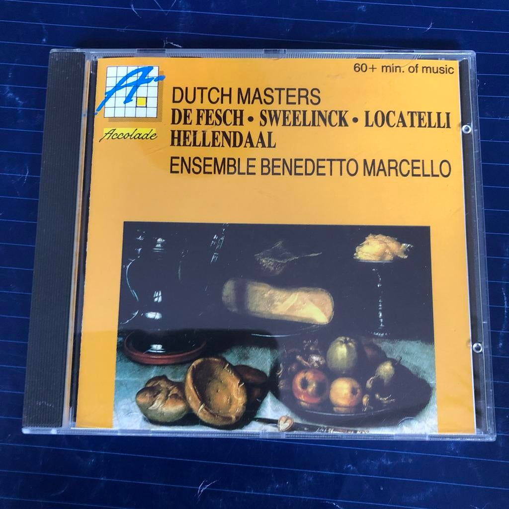 Dutch Masters: De Fesch, Sweelinck, Locatelli, Hellendaal CD, Ophalen of Verzenden, Barok, Zo goed als nieuw, Orkest of Ballet