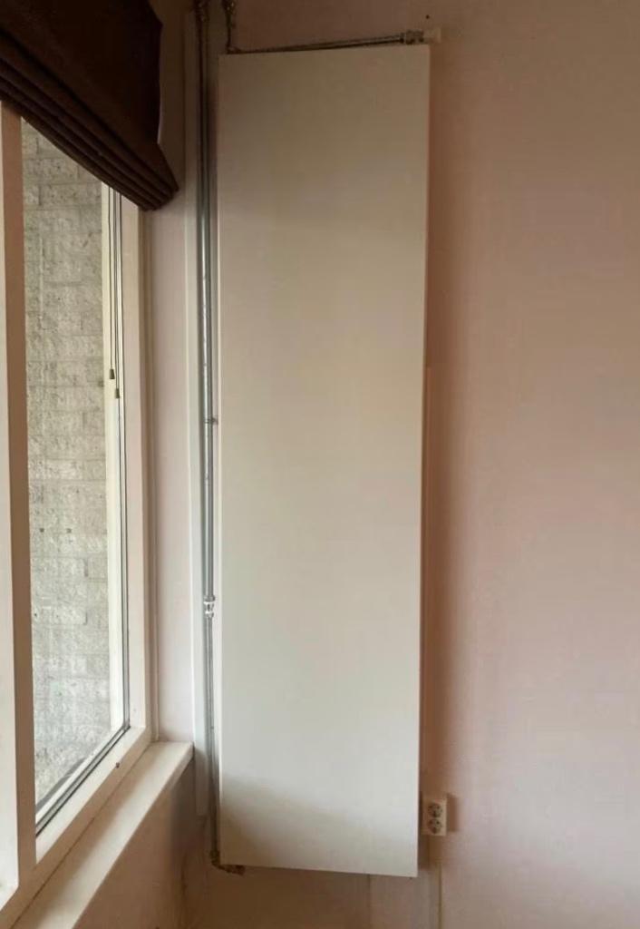 Verticale radiator, Ophalen, Gebruikt, Radiator, Minder dan 60 cm