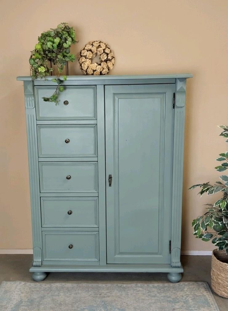 Sfeervolle grenen spekkast meidenkast buffetkast, 100 tot 150 cm, Ophalen of Verzenden, Nvt, Grenenhout