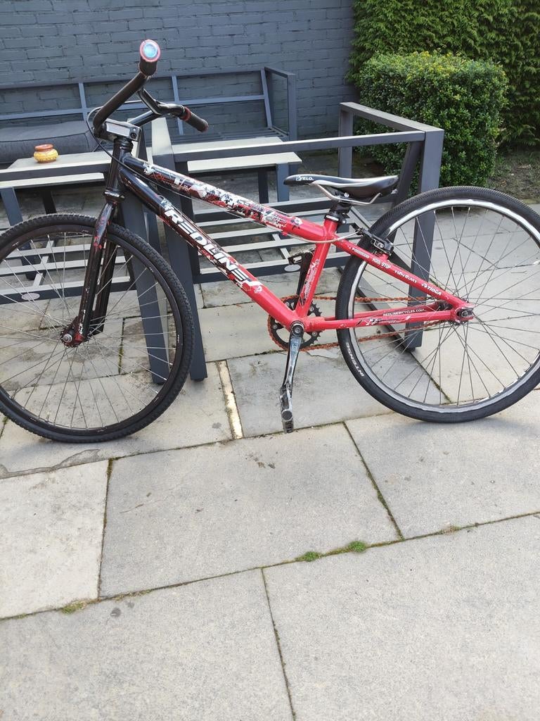 Redline BMX Fiets - Gebruikt, Goede Staat, Fietsen en Brommers, Fietsen | Crossfietsen en BMX, Ophalen, 24 inch of meer, Gebruikt