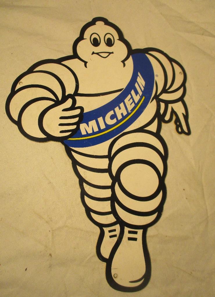 Michelin reclame plaatje jaren 60-70, Verzamelen, Ophalen of Verzenden, Gebruikt, Overige typen