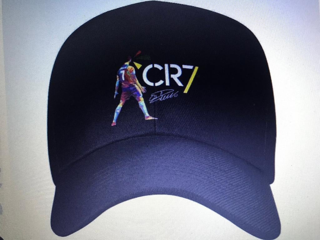 Fantastisch mooie ID-Sport Cap "CR7" Zwart, Verzenden, Nieuw, One size fits all, Pet