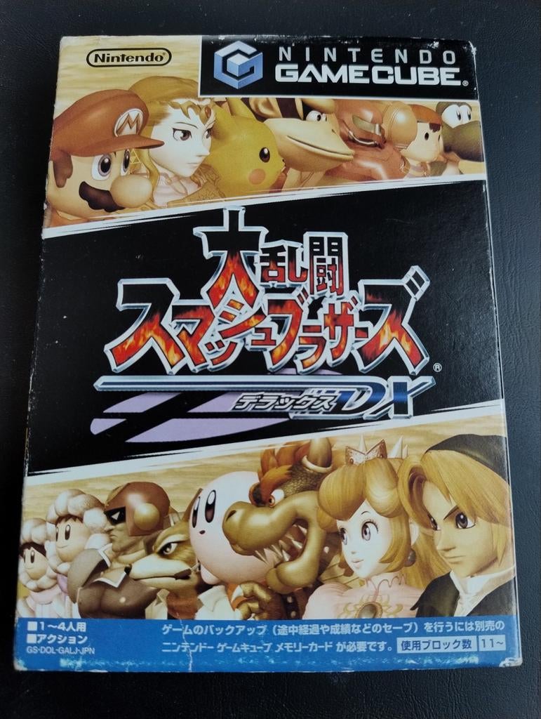 Super Smash Melee GameCube Japans CIB, Spelcomputers en Games, 3 spelers of meer, Ophalen of Verzenden, Vechten, Vanaf 3 jaar