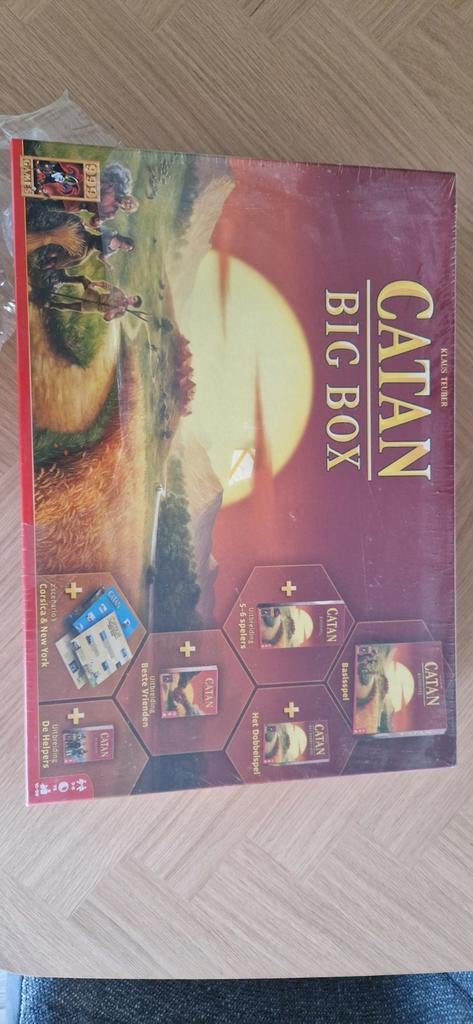 Catan big box spel helemaal nieuw, Ophalen of Verzenden, Nieuw