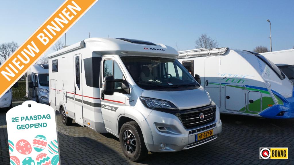 Adria Coral Plus 600 SL Automaat, Automaat, Ringverwarming, Bedrijf, Tot en met 3