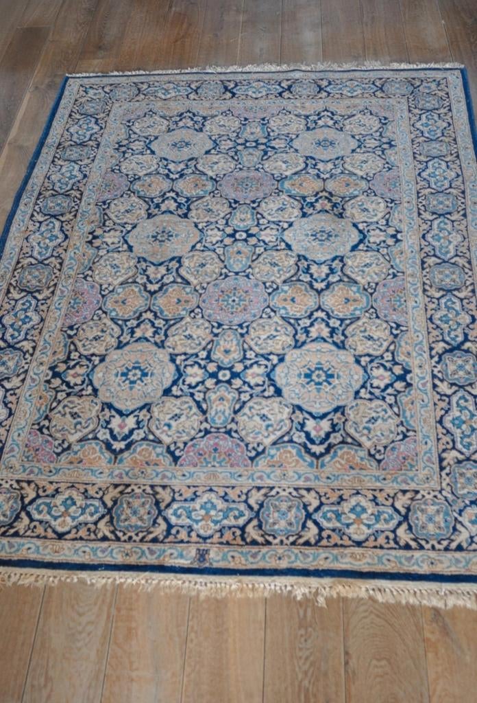 Handgeknoopt Perzisch Tapijt 276x202cm, Gebruikt, Perzisch, Klassiek, Oosters, 200 cm of meer, Ophalen of Verzenden