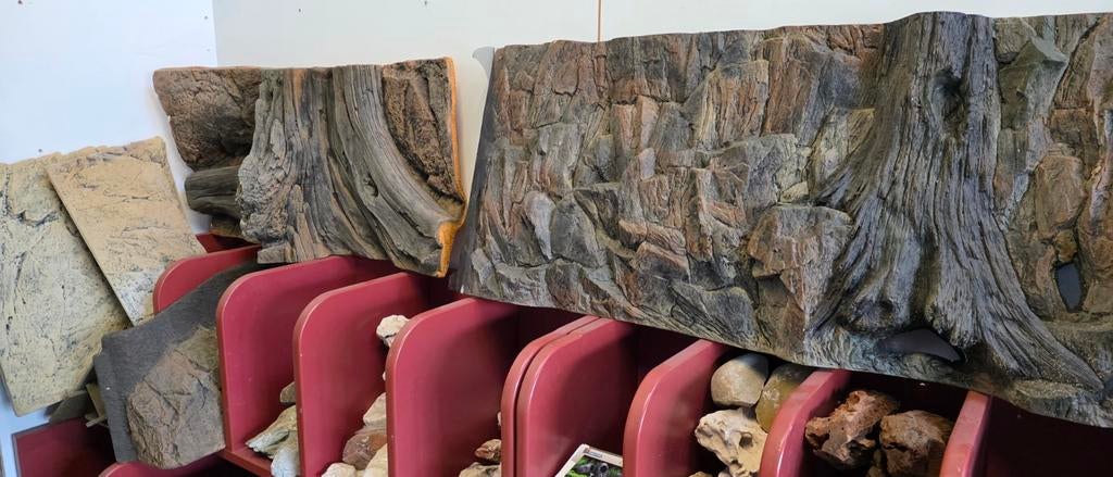 Achterwanden voor het aquarium of terrarium, Ophalen