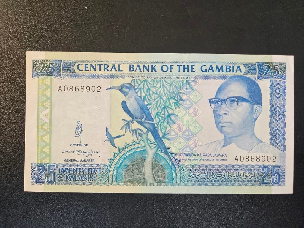 Gambia pick 14a 1991-95 UNC-, Postzegels en Munten, Bankbiljetten | Afrika, Ophalen of Verzenden, Overige landen, Los biljet
