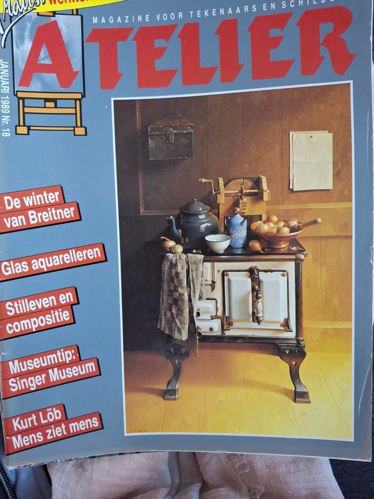 Kunstschilders, Ophalen, 1980 tot heden, Nederland, Tijdschrift