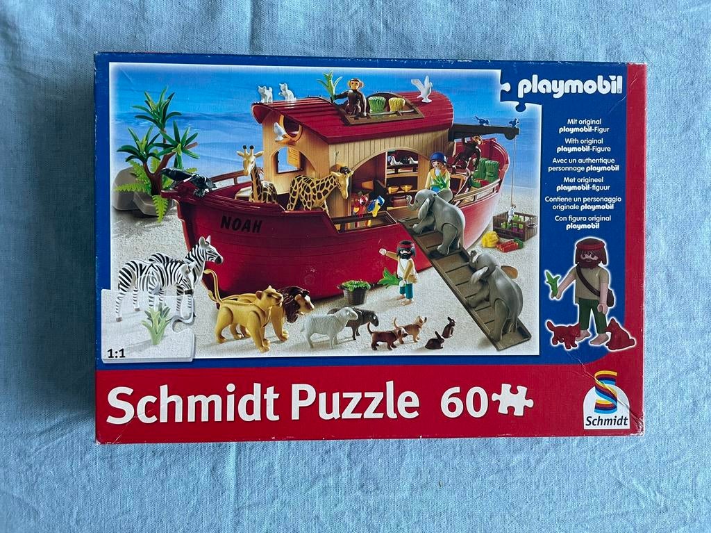 Playmobil puzzel Noah’s Ark 60 stukjes, Ophalen of Verzenden
