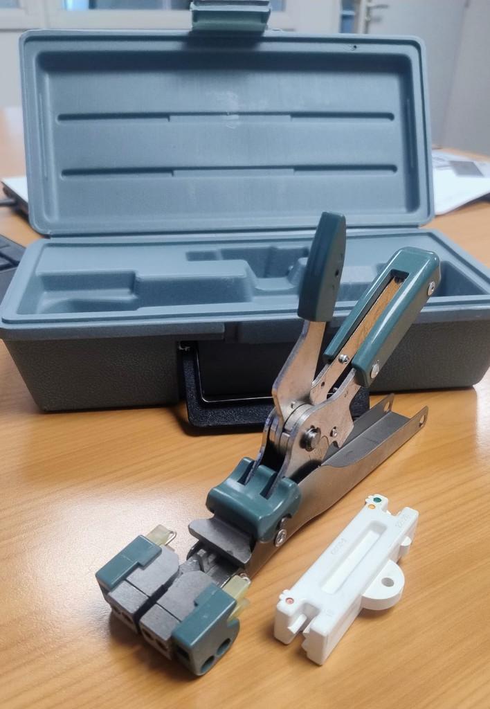 Picabond krimptang, Ophalen, Nieuw