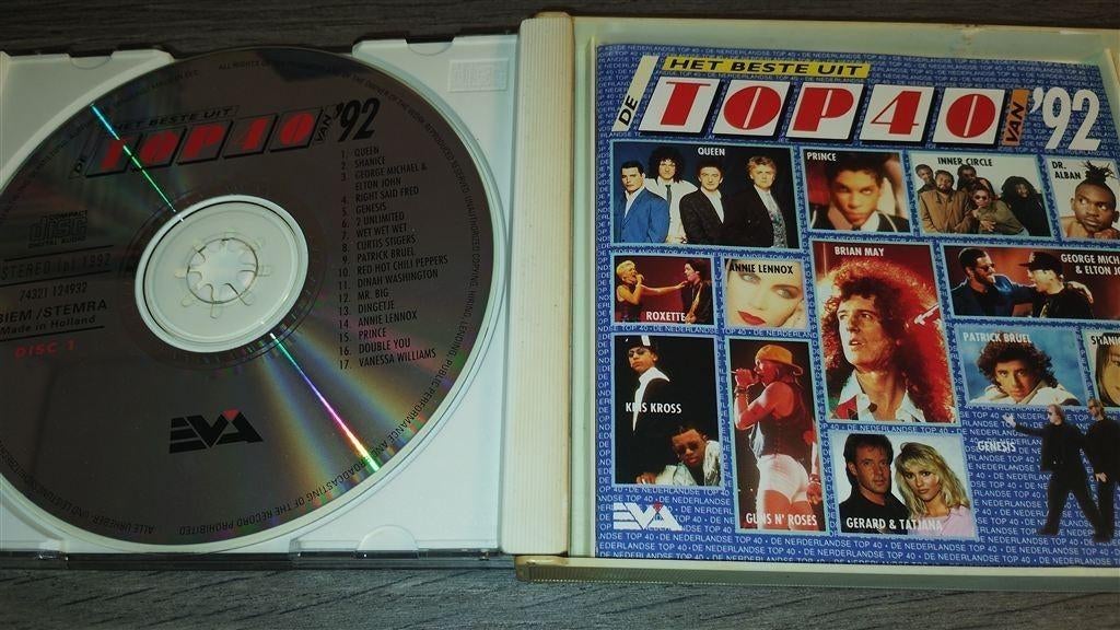 Het Beste Uit De Top 40 van 1992 [2 CD], Ophalen of Verzenden, Zo goed als nieuw, Pop