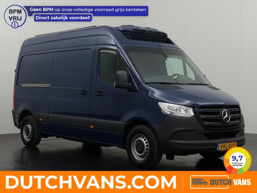 Mercedes-Benz eSprinter L2H2 55 kWh Koelwagen | Camera | 2xS, 142 km, Stof, Gebruikt, Zwart