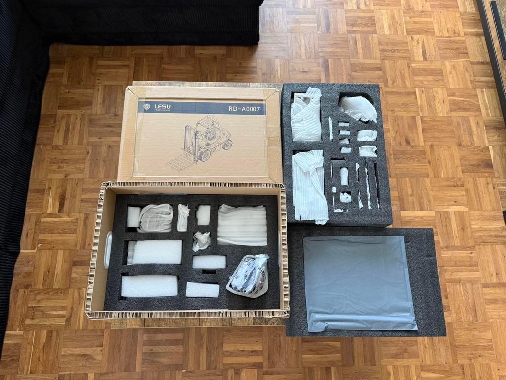 Hydraulische Linde heftruck Lesu RC 1/14 kit, Ophalen of Verzenden, Nieuw, Onderdeel