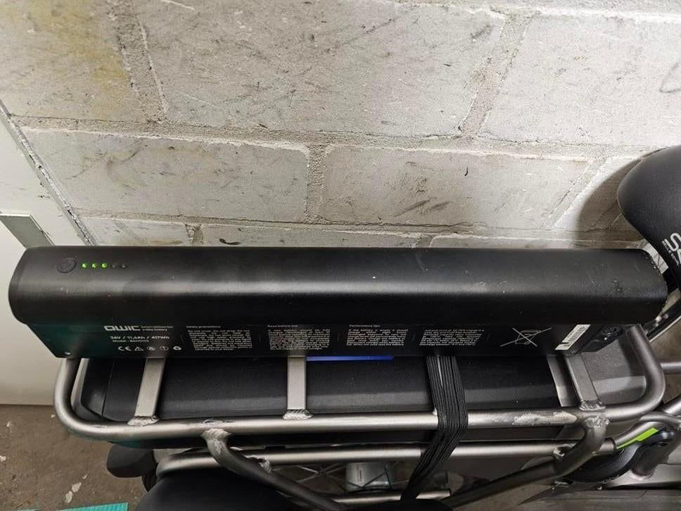 Qwic accu batterij voor elektrische fiets, Ophalen of Verzenden, Gebruikt, Qwic
