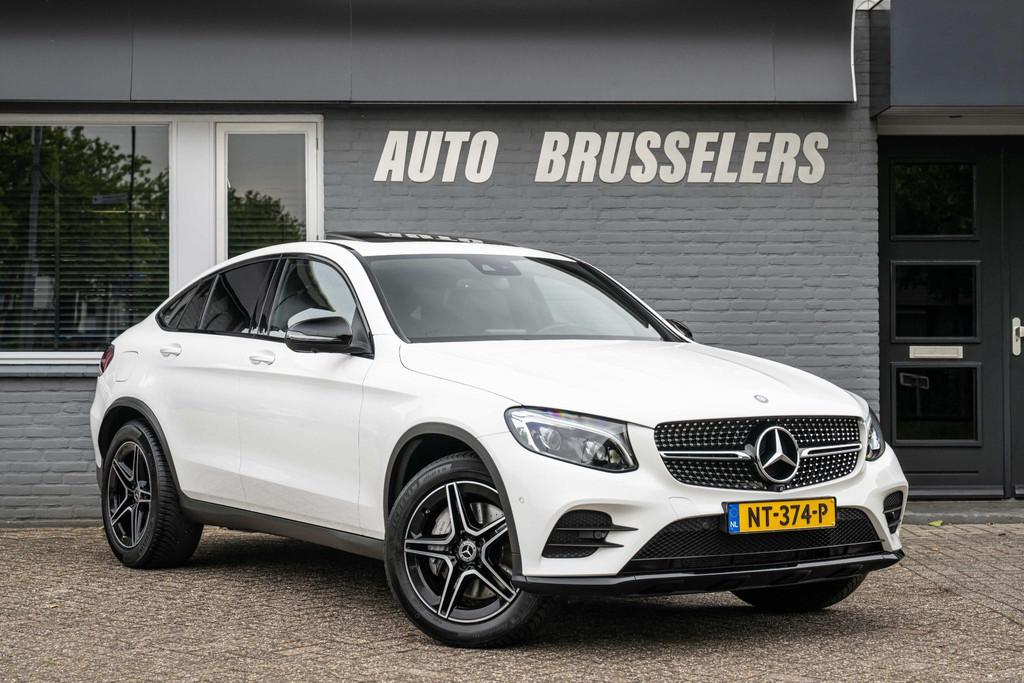 Mercedes-Benz GLC-klasse Coupé 250 4MATIC Edition 1 AMG ope, Auto's, Automaat, Gebruikt, 4 cilinders, Wit