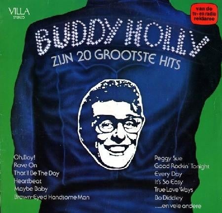 Buddy Holly - Zijn 20 Grootste Hits (LP, Villa), Ophalen of Verzenden, 1960 tot 1980, Gebruikt, 12 inch