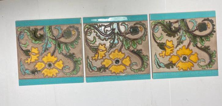 Hamilton art nouveau tegels, Antiek en Kunst, Ophalen of Verzenden