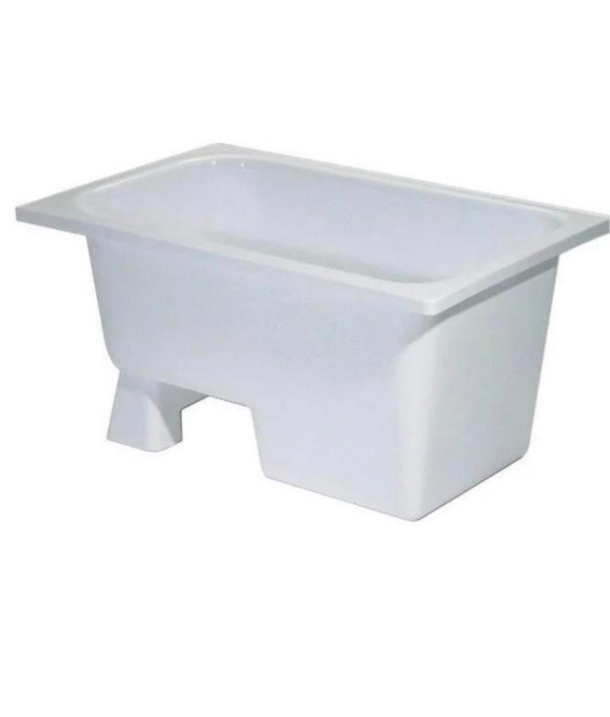 Kunststof bad - Ideaal voor kleine badkamers, Ophalen, Met bad, J, N