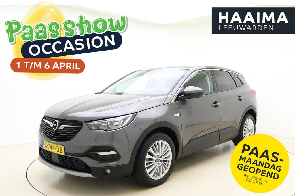 Opel Grandland X 1.2 Turbo Innovation 130 PK | Navigatie | T, Auto's, Voorwielaandrijving, Stof, Gebruikt, Euro 6