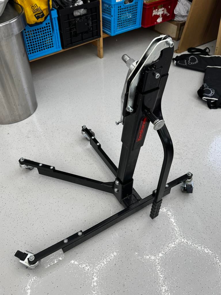 Constands motorlift bikelift, Ophalen