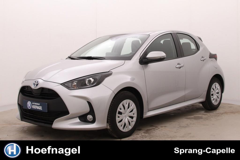 Toyota Yaris 1.5 Hybrid Comfort | Camera | Adaptive Cruise |, Stof, Gebruikt, Zwart, 116 pk