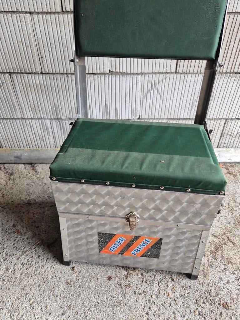 Viskoffer met rug leuning, Ophalen, Gebruikt