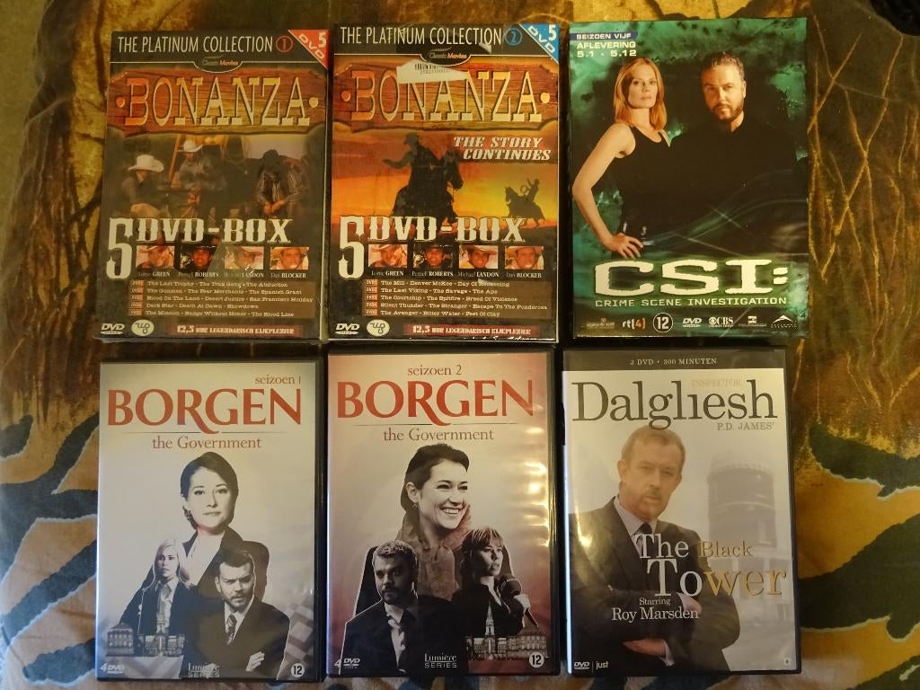 Diverse DVD series - o.a. spanning / drama / Nederlands, Alle leeftijden, Ophalen of Verzenden, Gebruikt, Overige genres