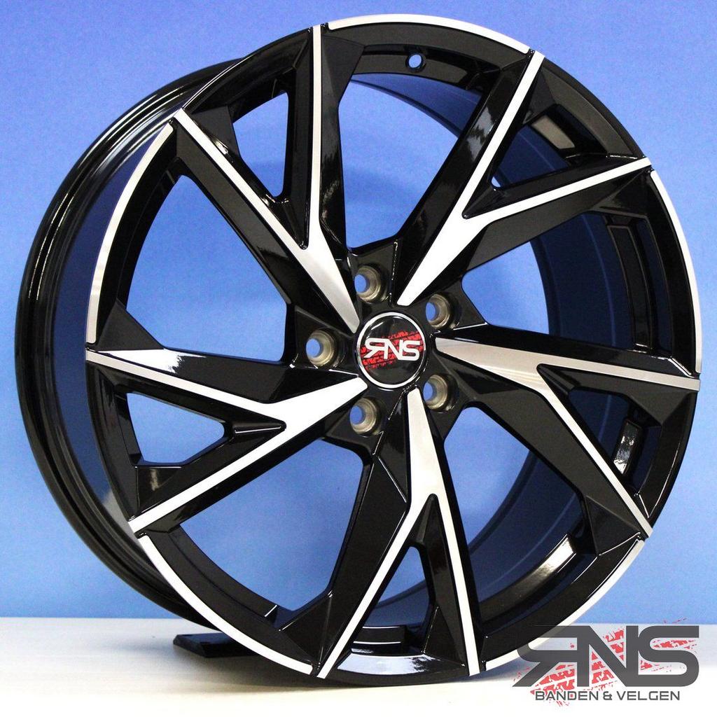 19" velgen new R8 Look 5x112 nieuw Audi A3 A4 A5 Golf Caddy, 19 inch, Velg(en), -, -