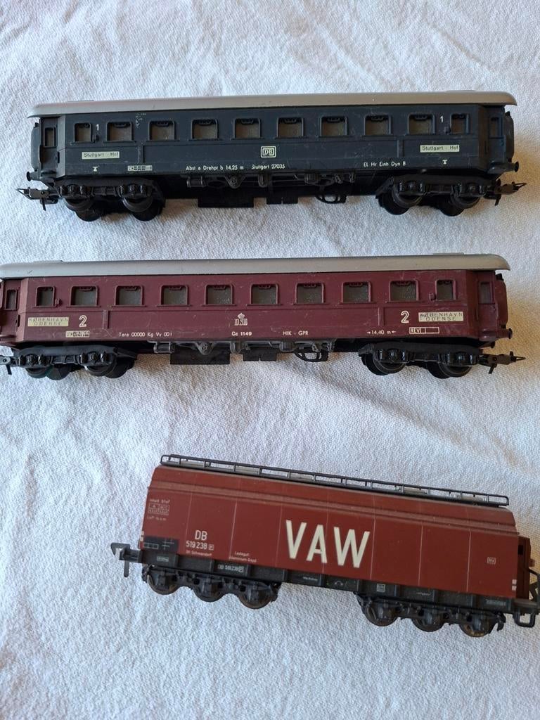 Lima Italy modelspoor wagons, Ophalen