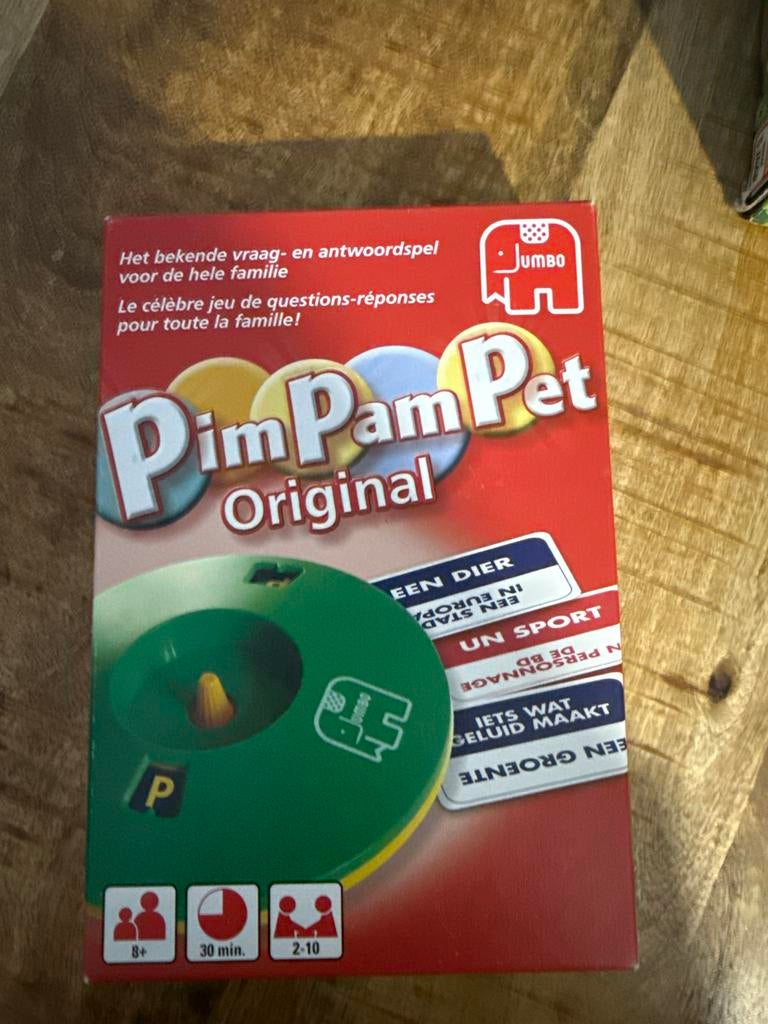Pim Pam Pet Original, Drie of vier spelers, Ophalen of Verzenden, Zo goed als nieuw