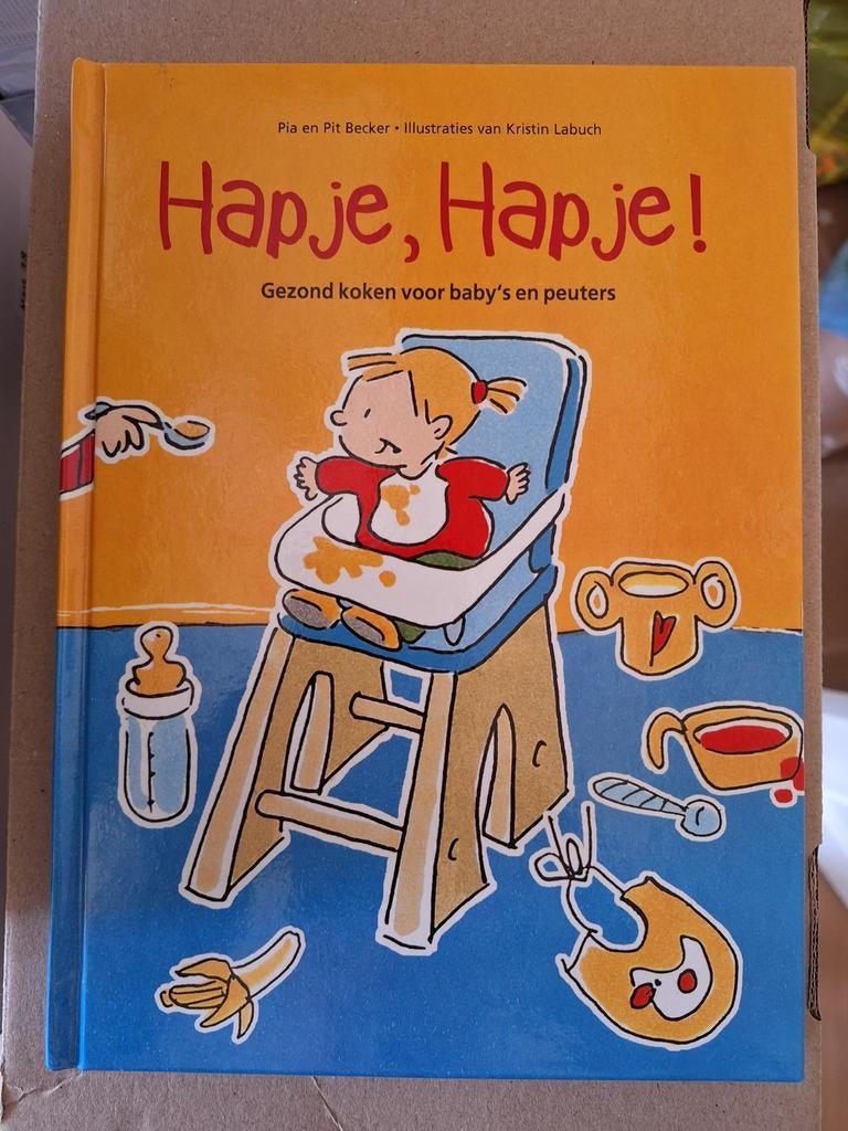 Hapje, Hapje! Gezond koken voor baby's en peuters, Boeken, Kookboeken, Ophalen of Verzenden