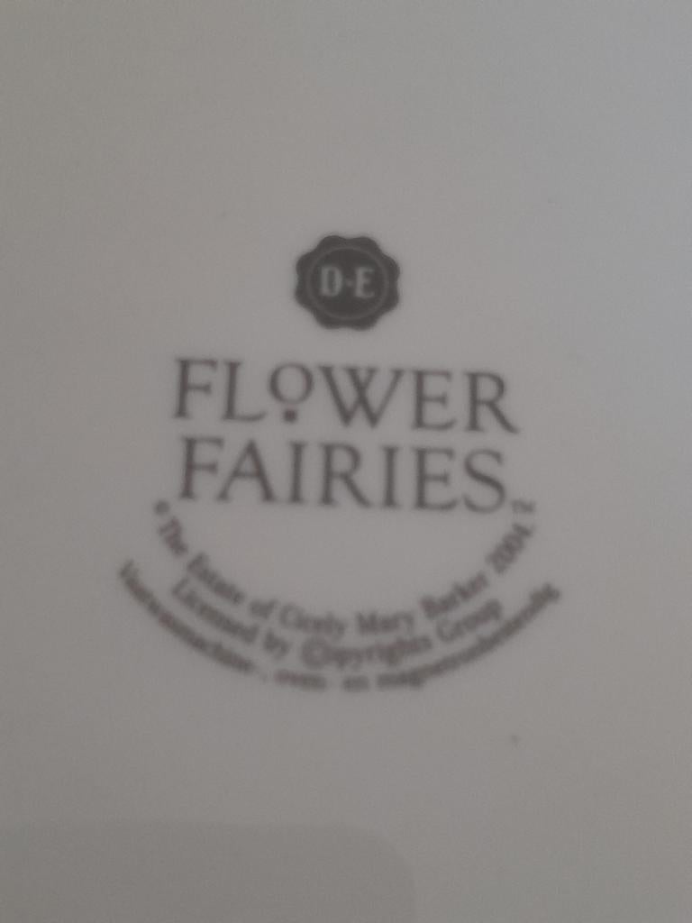 Flower fairies DE bloemen kinderen bord, Ophalen of Verzenden, Overige stijlen, Bord(en)