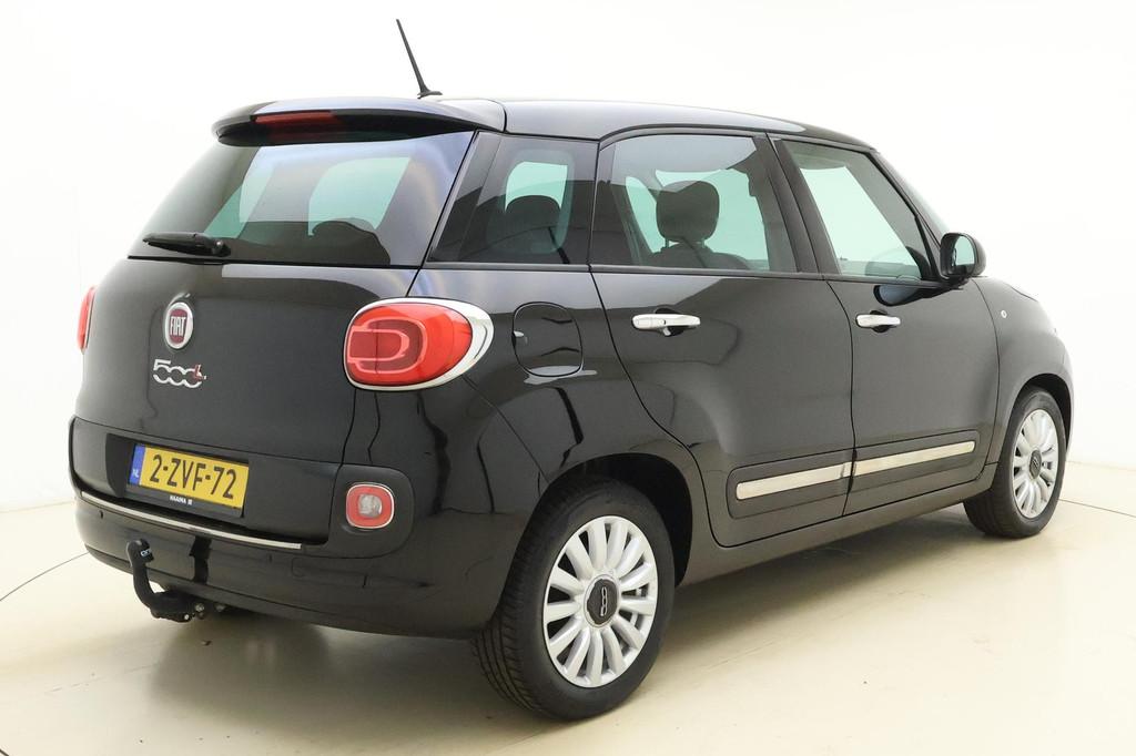 Fiat 500 L 0.9 TwinAir Easy Eco | Trekhaak | Airco | Weinig, Auto's, Stof, Gebruikt, Euro 6, Zwart