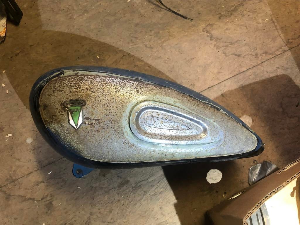 DKW RT250/2 Brandstoftank - Origineel, Opknapper, Motoren, Ophalen of Verzenden, Gebruikt