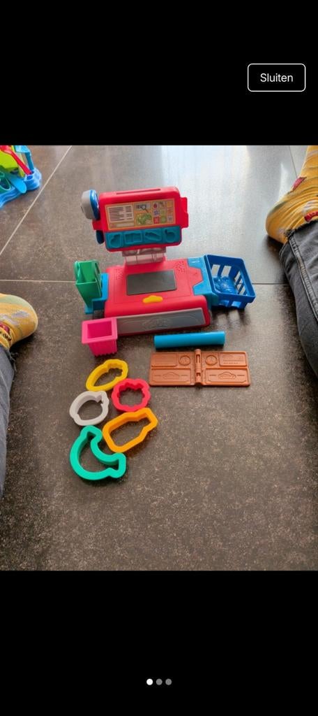 Play-doh kassa set, Kinderen en Baby's, Speelgoed | Educatief en Creatief, Ophalen of Verzenden